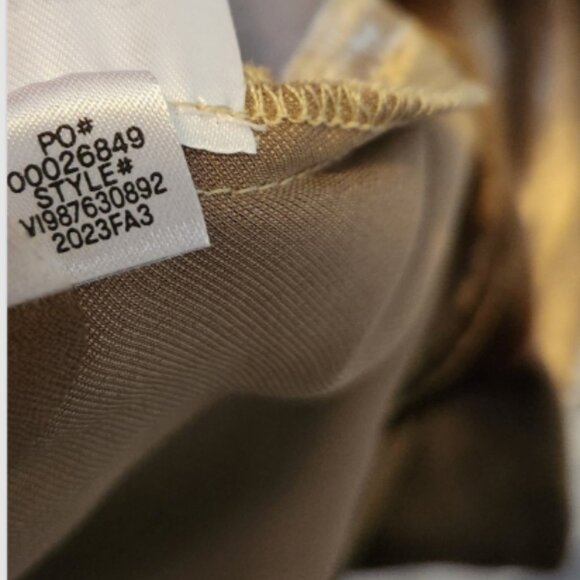 Vince Velvet Short Silk-Blend Gold Slip Skirt - Picture 13 of 14